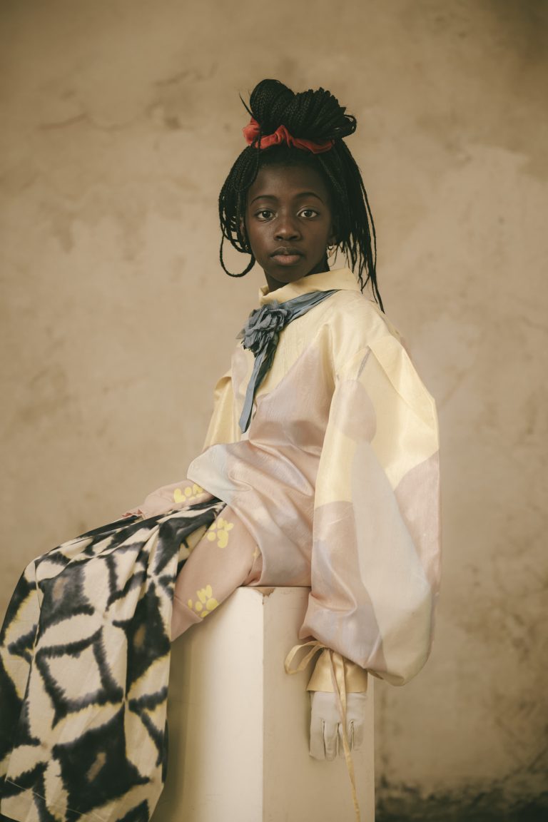 Editorial de moda infantil con toque onírico